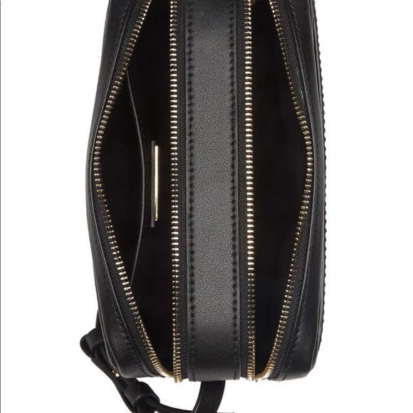 New Tory Burch 🖤 black T. double zipper - Picture 15 of 16